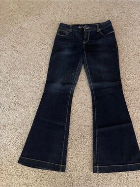 Dark Blue Women's Bootcut Jeans